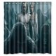 thumbnail image 1 of Cortina de ducha con ganchos para baño, diseño de la leyenda de Tarzán y el gorila, 167 x 183 cm, 1 of 3