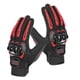 thumbnail image 3 of Guantes Moto Protección Pantalla Táctil Para Motocross Ciclismo Camping Rojo XL, 3 of 5