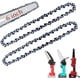 thumbnail image 1 of [2 piezas] Cadena de motosierra mini de 6 pulgadas, cadenas de repuesto de 6 pulgadas para mini motosierra portátil eléctrica inalámbrica, cadena de sierra guía FIFCHALL para todas las mini motosierra, 1 of 7