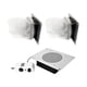 thumbnail image 2 of Colector De Polvo De Uñas, Colector De Polvo De Ventilación Para Salón, Adaptador Estadounidense De Aleación De Aluminio, 2 of 3