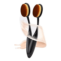 Genérico - Brocha Pincel Cepillo Ovalada Contorno Base Maquillaje