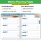 thumbnail image 4 of Planificador Global Datebooks 21,6 cm x 28 cm 2026‑2027, 4 of 9