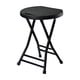 thumbnail image 1 of Taburete Plegable, Silla De Camping Ultraligera Gruesa Para Mochileros, Viajes En El Patio, Negro, 1 of 4