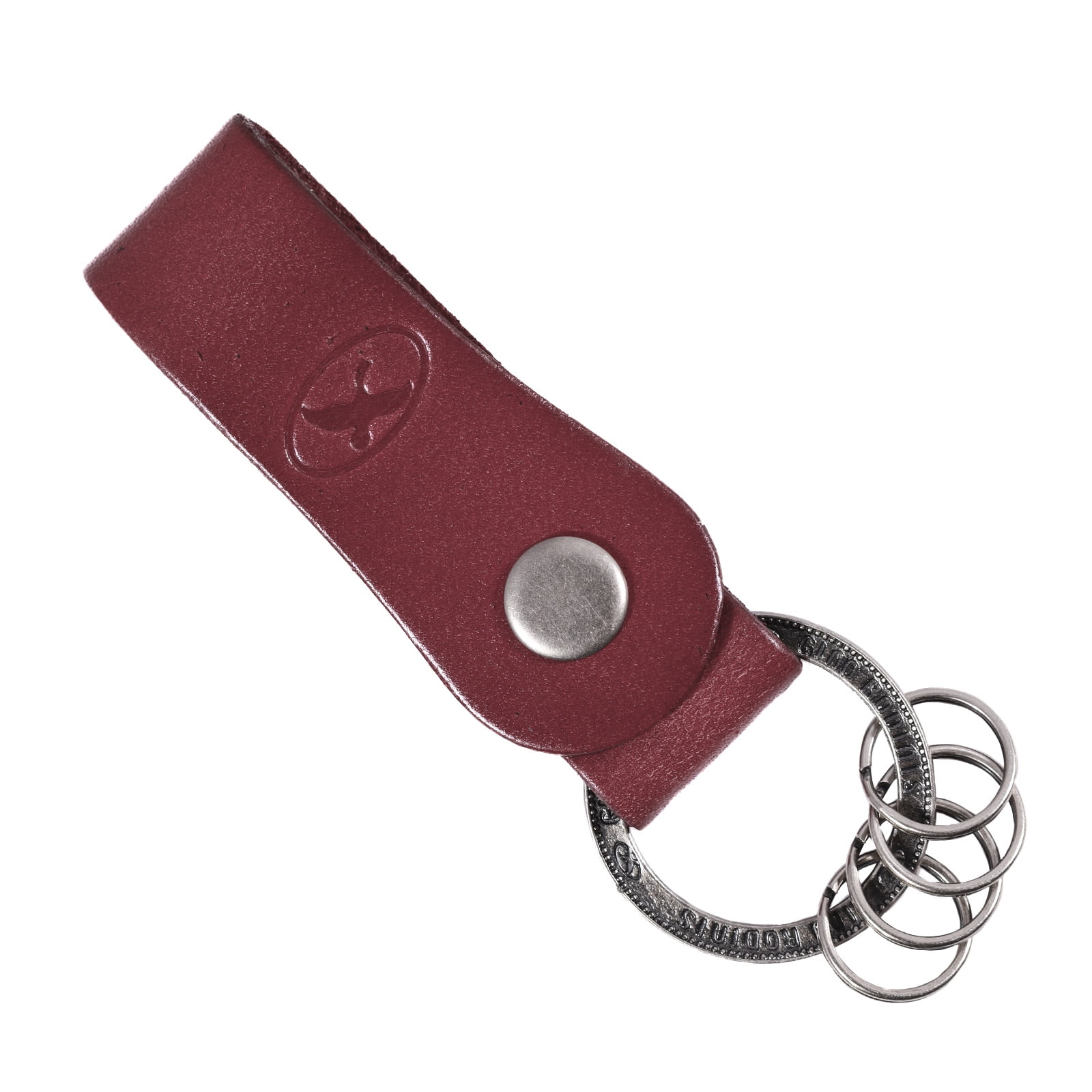 Gino Rodinis - Llavero Cuero Hombre Ll120 Rojo