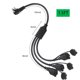 thumbnail image 5 of Cable de extensión Power Splitter SPARKING de 1,5 m, 3 salidas y 18 pulgadas, 5 of 9