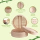 thumbnail image 3 of Vaporizador de bambú cortado en tres direcciones, 25 cm, 2 niveles, con accesorios, 3 of 6
