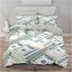 thumbnail image 1 of 3D Modern Bedding Set Dollar Motif Printed Duvet Cover Vivid Comforter Cover 3 Pieces Money Maths Pattern Funny Soft Bed Set Bed Sheets, 1 of 5