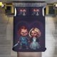 thumbnail image 3 of Bride of Chucky Duvet Cover Set 3 Piece Bedding Set Double Sided Printing Decorative Comforter Cover Set, 3 of 5