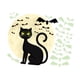 thumbnail image 1 of Bates Luminosos Pegatina De Pared De Gato Ornamento De Arte De PVC Para El Estudio De La Oficina Del Comedor, 1 of 5