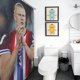 thumbnail image 5 of Cortina de Baño Desmarcar Erling Haaland 119x180 cm, 5 of 6