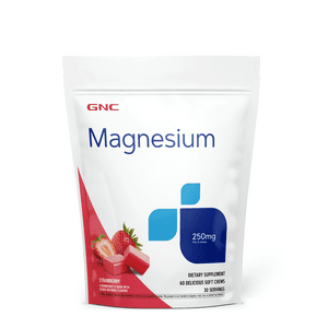 Gnc - Magnesio 250 Mg, 60 Masticables