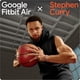 thumbnail image 2 of Monitor de actividad Google Fitbit Air Stephen Curry Rye, 7 días, 2 of 3
