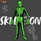 thumbnail image 2 of Disfraz: El esqueleto de Spooktacular Creations brilla en la oscuridad para niños, 2 of 7