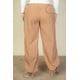 thumbnail image 4 of Saronite Pantalones de Paracaídas con Cintura Elástica y Dos Bolsillos Delanteros, Color Marrón Azúcar (para Mujer), 4 of 5