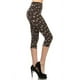 thumbnail image 1 of Leggings Capri Ajustados, de Tiro Alto y con Estampado de Patas y Cintura Elástica., 1 of 5