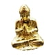 thumbnail image 3 of Escultura De Mesa Con Estatuilla Sentada De Buda De Latón Pequeña, Accesorio Para Amantes Del Té, 2,4x2,9cm, Dorado, 3 of 5