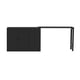 thumbnail image 2 of U_STYLE 89.7''Wooden Sideboard with Extendable Table,Multifunctional Storage Cabinet with 2 Doors and 3 Drawers,for Living Room,Study,Foyer and Kitchen, 2 of 3