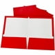 thumbnail image 1 of Carpeta Business Source Laminada Roja con 2 Bolsillos, 1 of 1