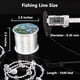 thumbnail image 2 of Fishing Wire LUSTEMBER - Cable de nailon transparente (500 m, 0,45 mm de diámetro), 2 of 6