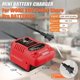 thumbnail image 5 of Mini Cargador Compatible para Worx 6pin 20V Batería de Iones de Litio Reemplazo para Estación de Carga de Iones de Litio, 5 of 7