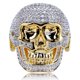 thumbnail image 1 of Anillos Brillantes Punky de Rapero a la Moda con Calavera para Hombre, Cool, con Hielo, Hip Hop, Circonia Cúbica, Anillos para Hombre, 1 of 8
