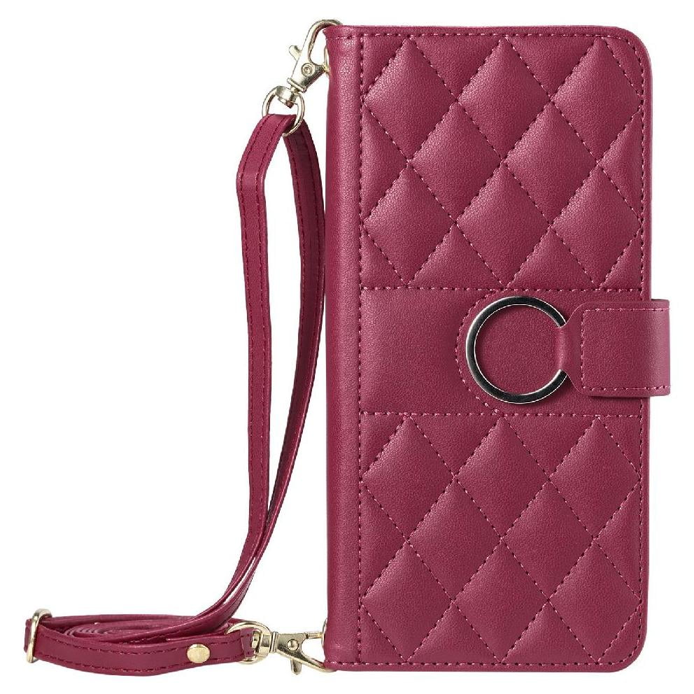 Funda Tipo Billetera Foxdock Para Samsung Galaxy A33 5g – Tapa Abatible Con Correa Para Mujer
