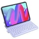 thumbnail image 1 of Funda con teclado para iPad Inateck AirTap de décima y undécima generación, color morado, 1 of 3