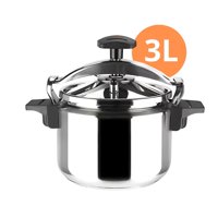 Genérico - Olla A Presión De 3 Litros Aluminio Extra-Grueso