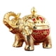 thumbnail image 2 of Estatua De Elefante Quemador De Incienso Soporte De Incienso Para Escritorio Decoración Del Hogar Rojo, 2 of 5