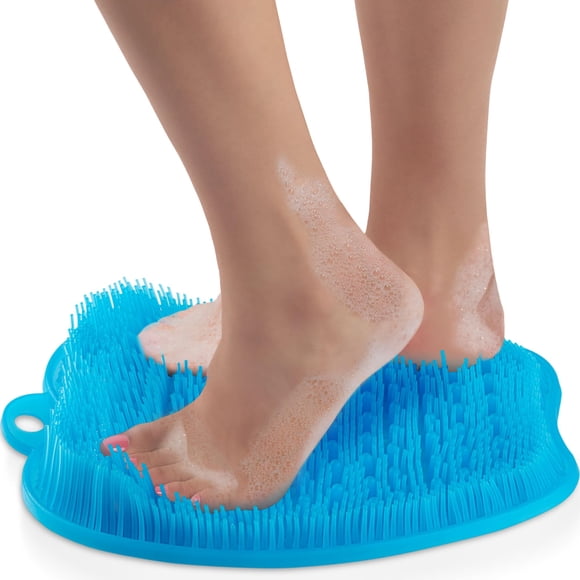 Depurador de pies para ducha LOVE, LORI Foot Back Silicone Blue