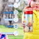 thumbnail image 5 of Don MagooBotella de Agua con Tapa Pop Top de Un Toque, Acero Inoxidable, a Prueba de Fugas, para Deportes, Botella Infantil rosa 12 oz, 5 of 6