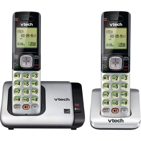 Teléfono Inalámbrico Vtech Cs6719-2 Con Identificador De Llamadas