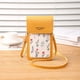 thumbnail image 1 of 2023 Fashion Flower Printing Mini Touch Screen Mobile Phone Bag For Iphone 15 14 13 12 11 Pro Max 6 6S 7 8 Plus X XR XS Max Case, 1 of 5
