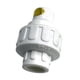 thumbnail image 4 of 1pc 1/2 "PPR Válvula De Retención PPR Accesorios De Tubería Tubo Durable Plástico Blanco, 4 of 5