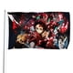 thumbnail image 1 of Tren Mugen Bandera impresa con temática, regalo perfecto para fanáticos, amigos y familiares, y adecuada para actividades al aire libre e interiores, decoraciones de fiesta. 60*90CM, 1 of 6