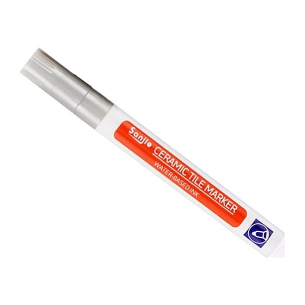 Revamp Your Bathroom with our Waterproof White Tile Marker Grout Pen - Perfect for Seam Repair and Decontamination - 1pc