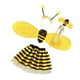 thumbnail image 1 of 4 Piezas Bumble Bee Honey Girls Kids Fairy Halloween Disfraz De Fiesta, 1 of 3