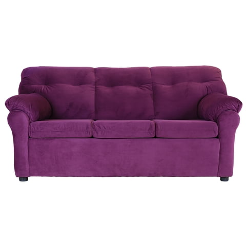 Muebles América - Sofa América 3 Cuerpos Tela Lila