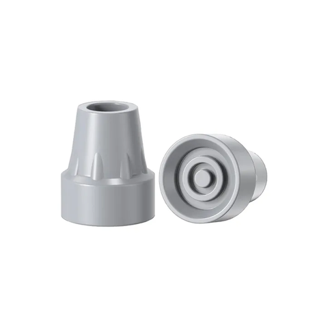 Genérico - Regatón De Goma Para Bastón De 19Mm Color Gris