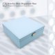 thumbnail image 5 of Jewelry Box ProCase, organizador grande de piel de 2 capas, color azul, 5 of 7