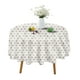 thumbnail image 1 of Mantel De Hule Plastico Mesa Redondo Diseños 140cm Beige, 1 of 2