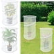 thumbnail image 2 of 4 Paquete Pop Up Plant Cubre La Carpa De Los Animales 20 H X 13 D Insecto Barrier Mall Plant Guard Cover Net White Garden Plant Protectors Mini Greenhouse Plant Protection Cage Con Stakes, 2 of 3