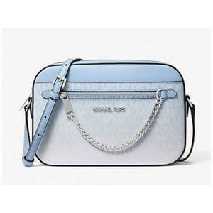Bolso Crossbody Michael Kors Jet Set Grande Light Sky