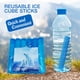 thumbnail image 2 of Varitas Enfriadoras Para Botella Polar Ice Azules Reutilizables Paquete De 6, 2 of 7