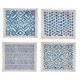 thumbnail image 1 of Pack 4 individuales impermeables, estampados Blue, 1 of 1
