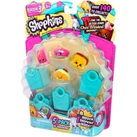 Shopkins Temporada 3 Paquete De 5 Personajes Pueden Variar