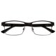 thumbnail image 3 of Lentes de lectura M Glasses Rectangular Metal 2.50 Talle M, 3 of 3