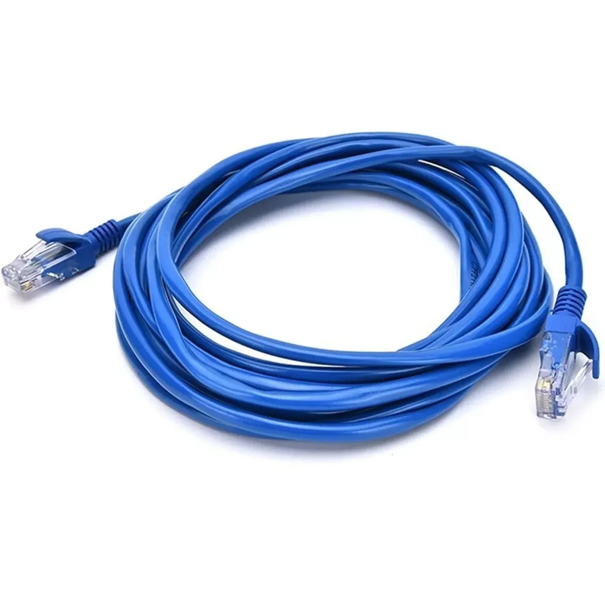 Genérico - Cable De Red Alta Velocidad 10 Mt Cat5e Cable Lan Internet