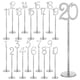 thumbnail image 1 of Números De Mesa Soportes De Números De Mesa De Madera Rústica Para Banquetes De Eventos De Boda, 1 of 5