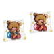 thumbnail image 3 of Juego De 2 Alfombras Con Gancho De Pestillo, Bordado De Bricolaje, Cojín, Almohada, Oso De Peluche, 3 of 5